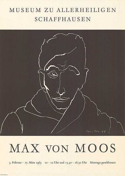 Max von Moos, Museum zu Allerheiligen, Schaffhausen