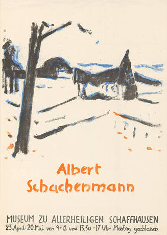 Albert Schachenmann, Museum zu Allerheiligen Schaffhausen