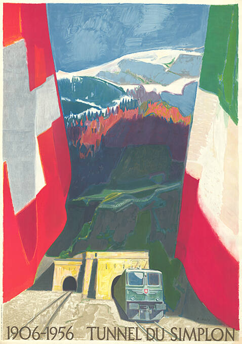 1906–1956, Tunnel du Simplon