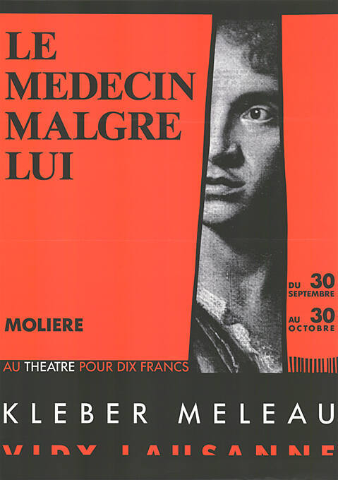 Le médecin malgré lui, Molière, Théâtre Kléber-Méleau, Vidy, Lausanne