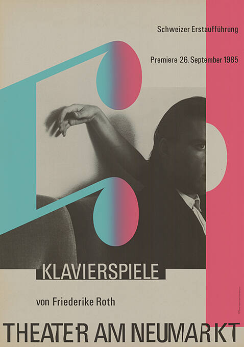 Klavierspiele, Friederike Roth, Theater am Neumarkt, Zürich