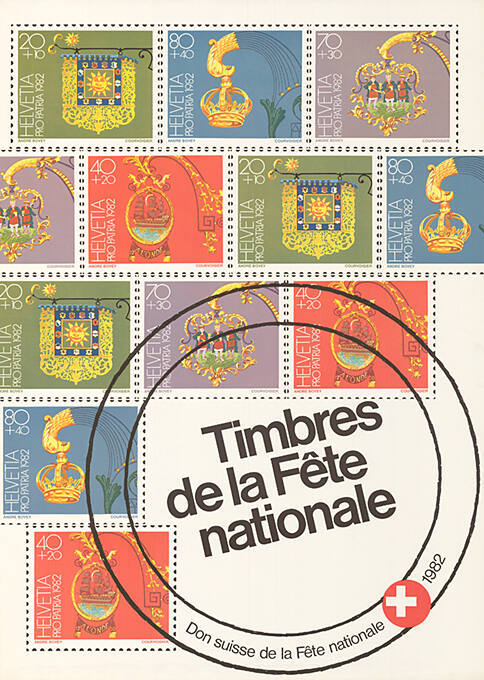 Timbres de la Fête nationale