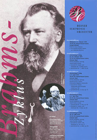 Brahms-Zyklus, Berner Symphonie Orchester, Konzerthaus Casino