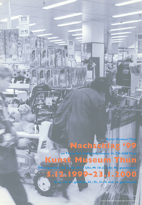 Nachschlag ’99, Kunst Museum Thun