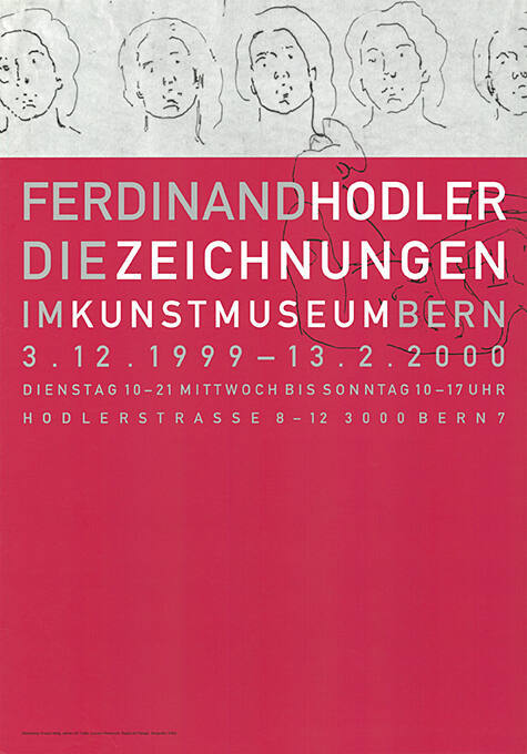 Ferdinand Hodler, Die Zeichnungen, Kunstmuseum Bern