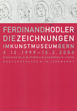 Ferdinand Hodler, Die Zeichnungen, Kunstmuseum Bern