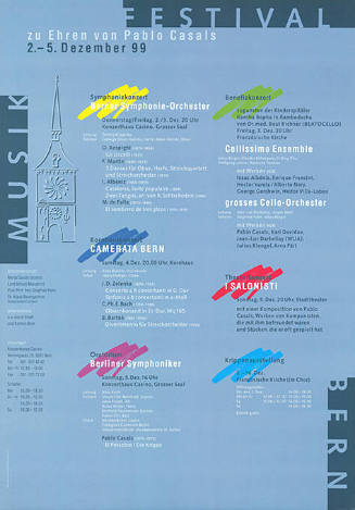 Musik Festival, zu Ehren von Pablo Casals, Bern