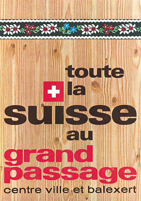 Tout la Suisse au Grand Passage