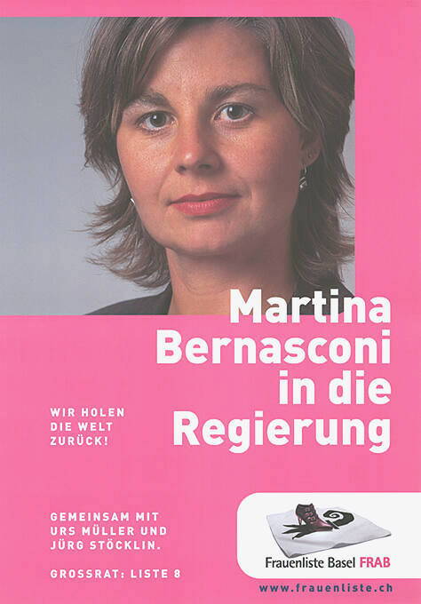 Martina Bernasconi in die Regierung