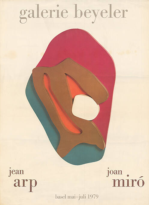 Jean Arp, Joan Miró, Galerie Beyeler, Basel