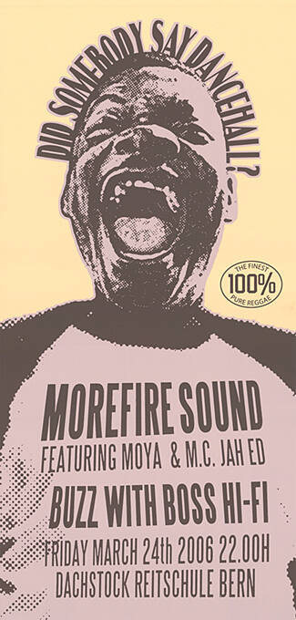 Morefire Sound, Buzz with Boss Hi-Fi, Dachstock Reitschule Bern