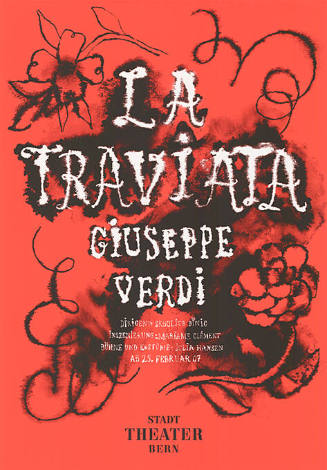 La Traviata, Giuseppe Verdi, Stadttheater Bern