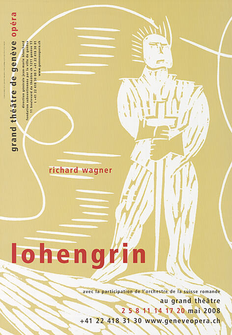 Lohengrin, Richard Wagner, Grand Théâtre de Genève