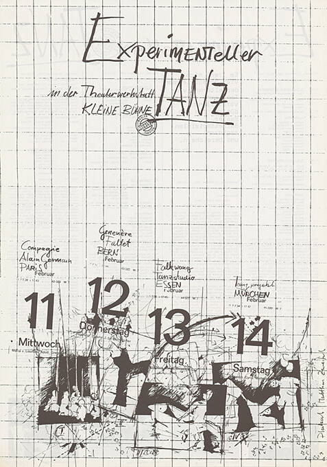 Experimenteller Tanz, Theaterwerkstatt, Kleine Bühne