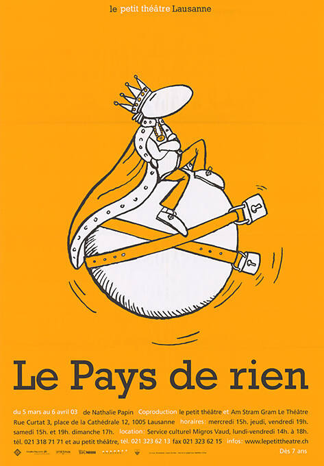 Le Pays de rien, Nathalie Papin, Le petit théâtre