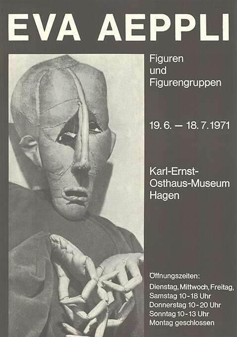 Eva Aeppli, Figuren und Fingerpuppen, Karl-Ernst-Osthaus-Museum, Hagen