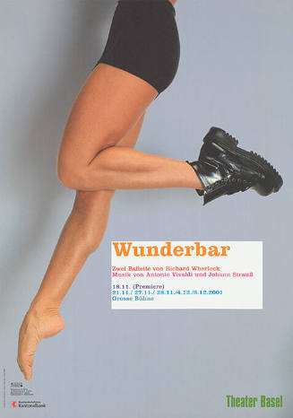 Wunderbar, Zwei Ballette von Richard Wherlock, Theater Basel