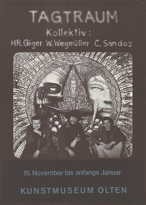 Tagtraum, Kollektiv: HR. Giger, W. Wegmüller und C. Sandoz, Kunstmuseum Olten