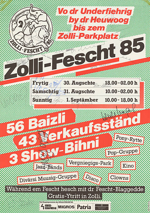 Zolli-Fescht 85
