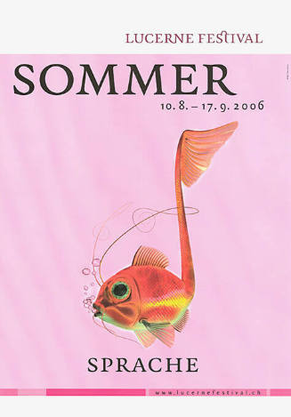 Sommer, Sprache, Lucerne Festival