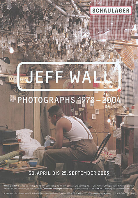 Jeff Wall, Photographs 1978–2004, Schaulager