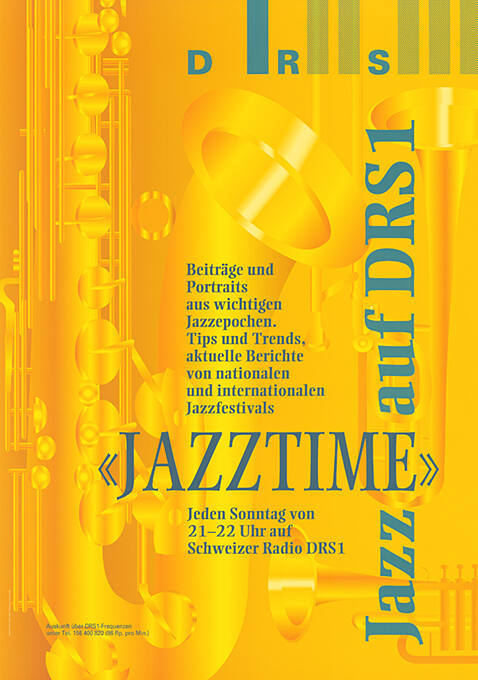 «Jazztime», Jazz auf DRS1