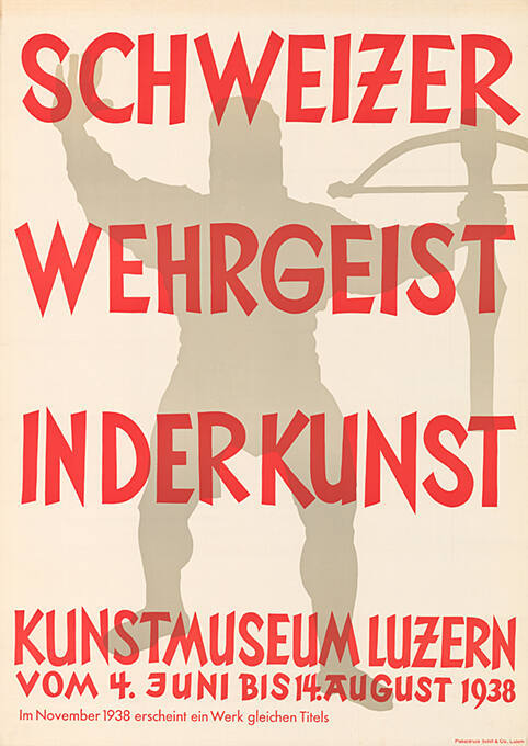 Schweizer Wehrgeist in der Kunst, Kunstmuseum Luzern