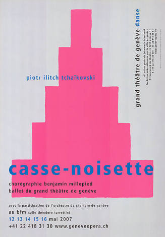 Casse-noisette, Piotr Ilitch Tchaïkovski, Grand Théâtre de Genève