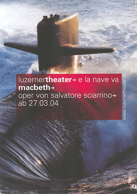 Macbeth, Salvatore Sciarrino, Luzerner Theater