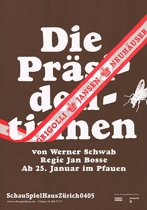 Die Präsidentinnen, Werner Schwab, Schauspielhaus Zürich