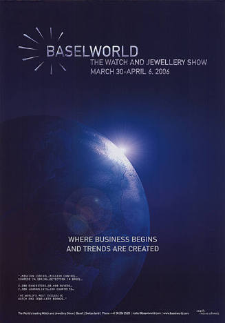 Baselworld, The watch and jewellery show, Where business begins and trends are created