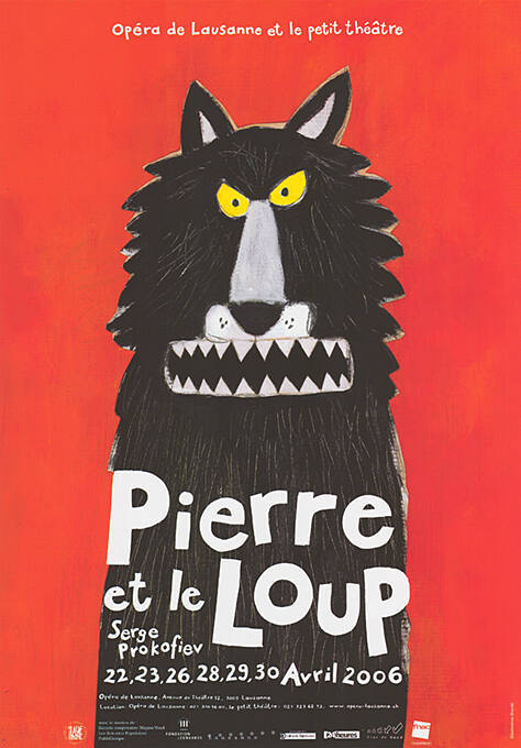 Pierre et le Loup, Serge Prokofiev, Opéra de Lausanne et Le petit théâtre