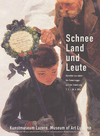 Schnee, Land und Leute, Kunstmuseum Luzern