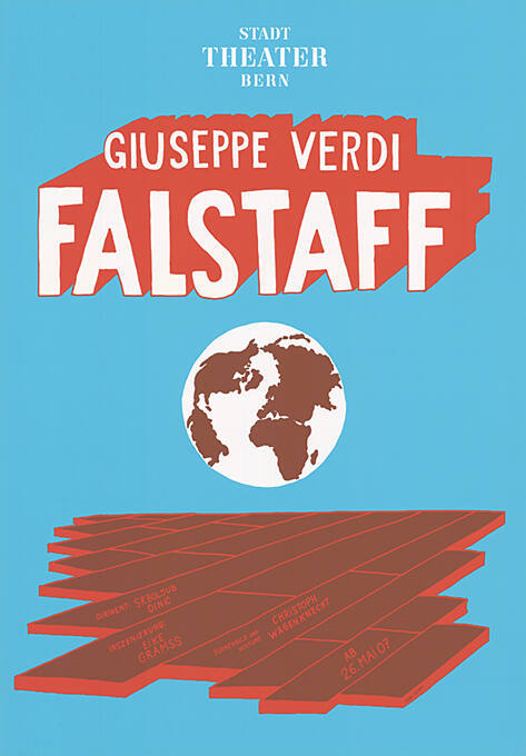 Falstaff, Giuseppe Verdi, Stadttheater Bern