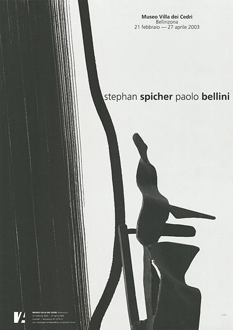 Stephan Spicher, Paolo Bellini, Museo Villa dei Cedri, Bellinzona