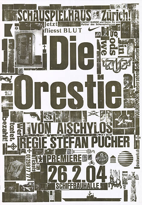 Die Orestie, Schauspielhaus Zürich, Schiffbauhalle