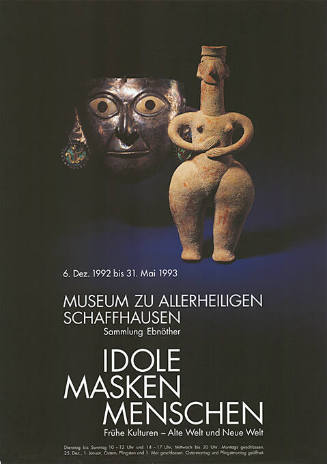 Idole, Masken, Menschen, Museum zu Allerheiligen Schaffhausen