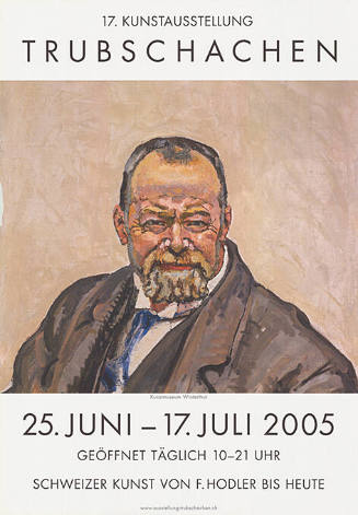 17. Kunstausstellung Trubschachen, Schweizer Kunst von F. Hodler bis heute