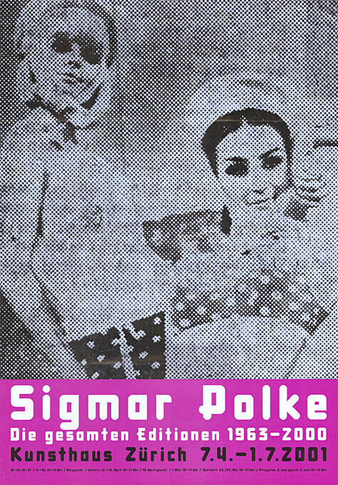 Sigmar Polke, Die gesamten Editionen 1963–2000, Kunsthaus Zürich