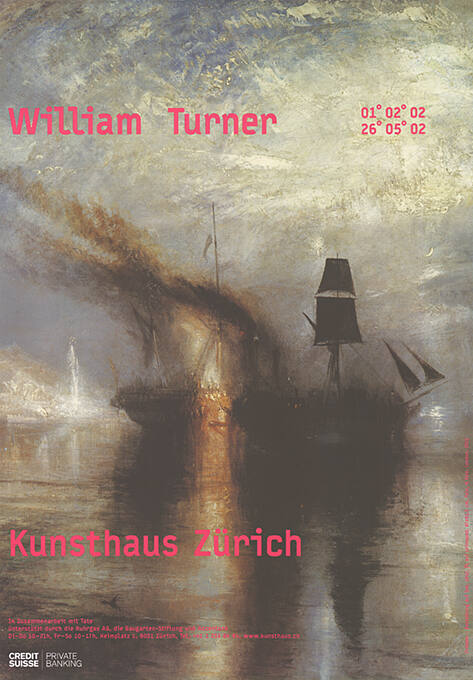 William Turner, Kunsthaus Zürich