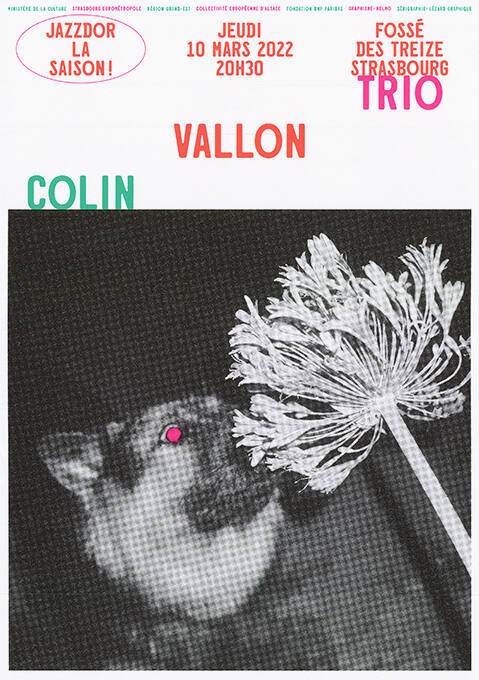 Jazzdor la saison! Colin Vallon Trio, Fossé des Treize, Strasbourg