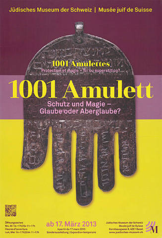 1001 Amulett, Jüdisches Museum der Schweiz