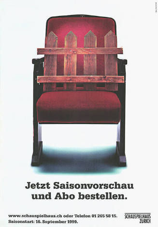 Jetzt Saisonvorschau und Abo bestellen. Schauspielhaus Zürich