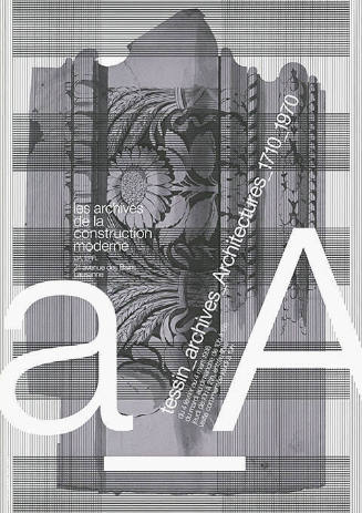 a_A, Tessin archives Architectures 1710–1970, Les archives de la construction moderne, EPFL