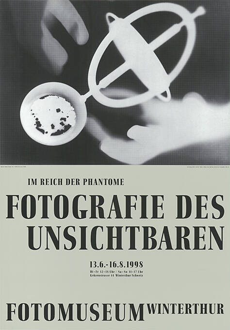 Fotografie des Unsichtbaren, Fotomuseum Winterthur