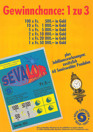 Gewinnchance: 1 zu 3, Sevalor