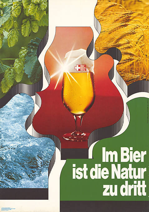 Im Bier ist die Natur zu dritt