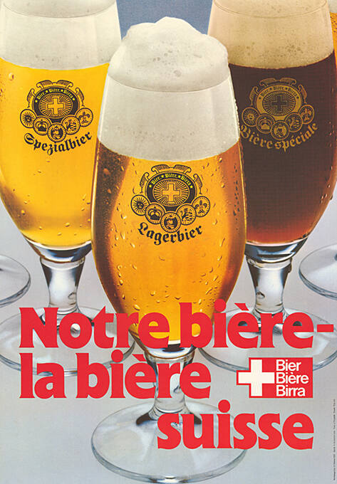 Notre bière – la bière suisse