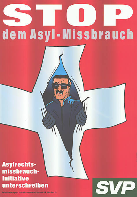 Stop dem Asyl-Missbrauch, SVP