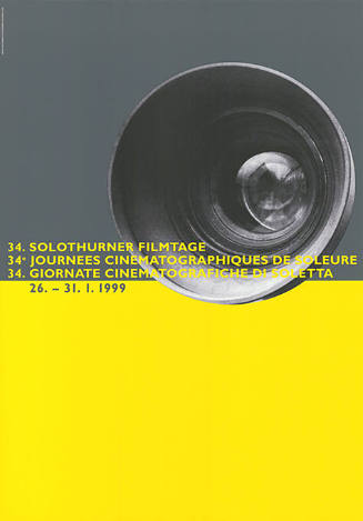 34. Solothurner Filmtage, 1999